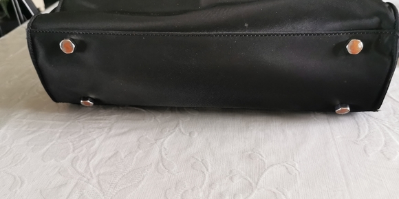 HP🔥Rebecca Minkoff Black Nylon Regan Laptop Tote Bag - Picture 5 of 13